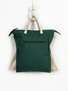 Teal Green Roomy Aesthetic Backpack for Women