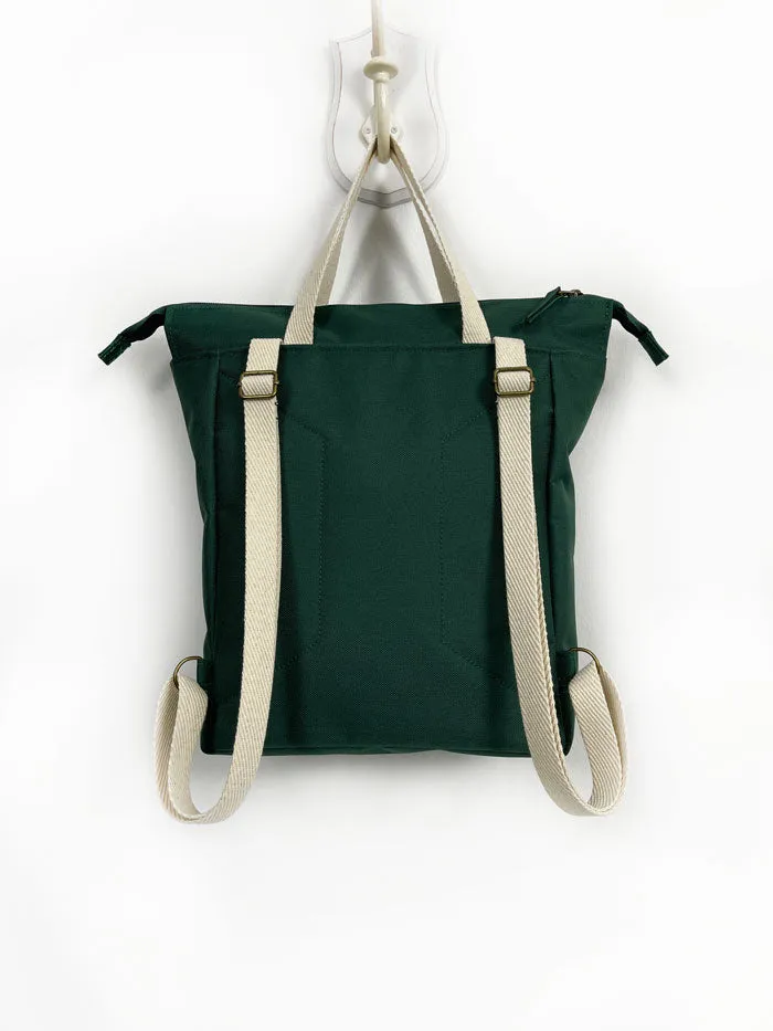 Teal Green Roomy Aesthetic Backpack for Women