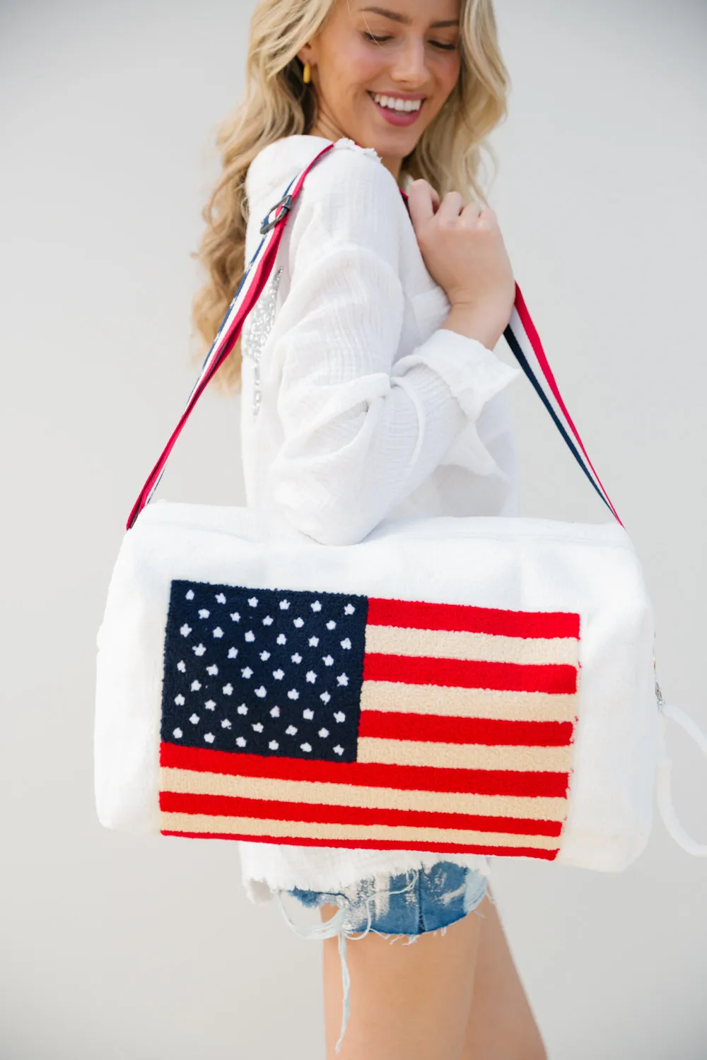 THE FIRST LADY TERRY CLOTH BAG