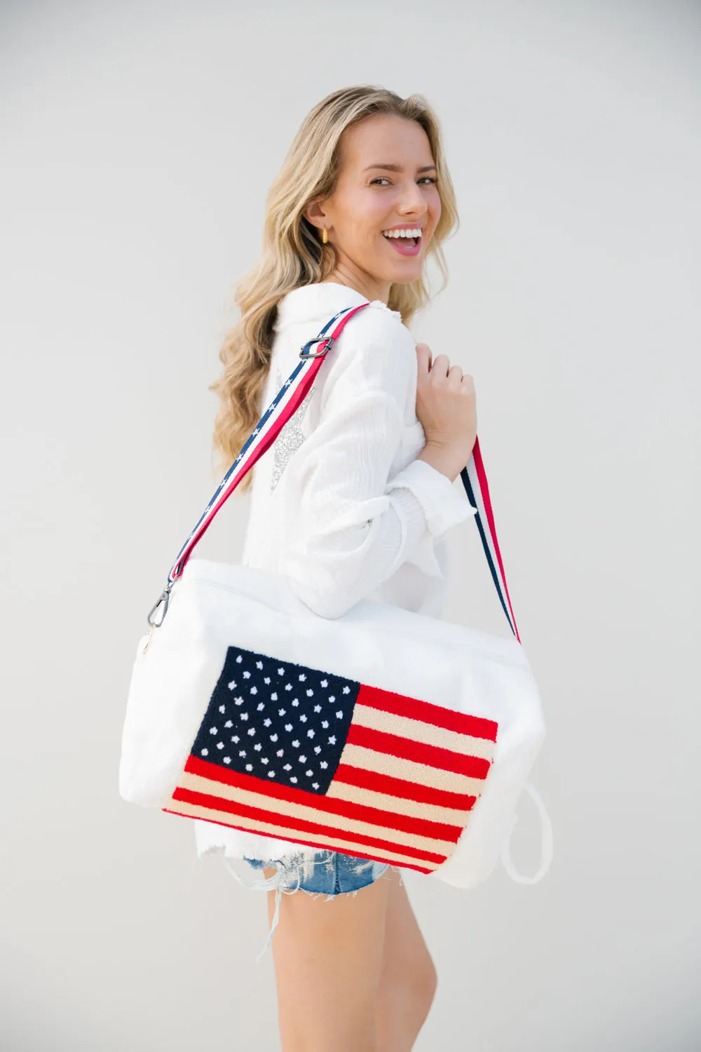 THE FIRST LADY TERRY CLOTH BAG