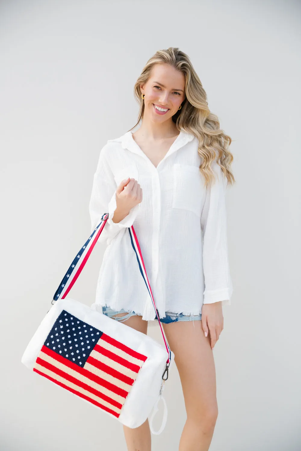 THE FIRST LADY TERRY CLOTH BAG