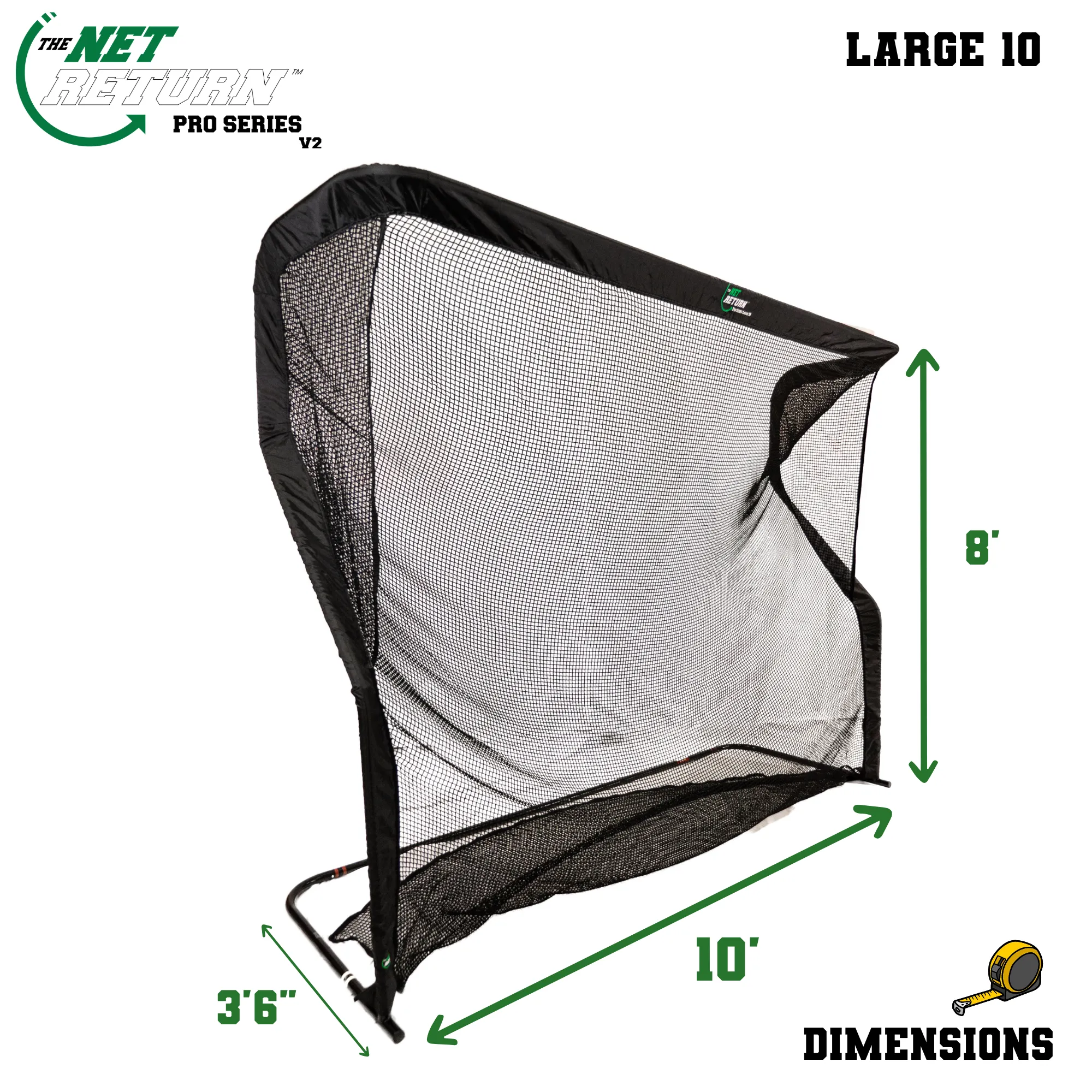 The Net Return Large 10 Pro Series - 10' x 8'