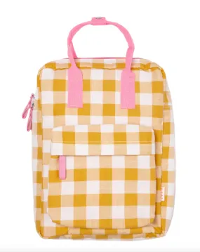 The Retro Check Picnic Backpack - KIDS