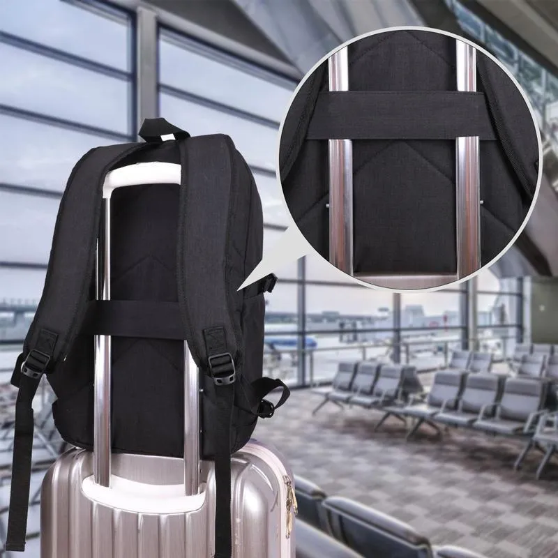 Theft-proof waterproof business computer backpack with a large capacity