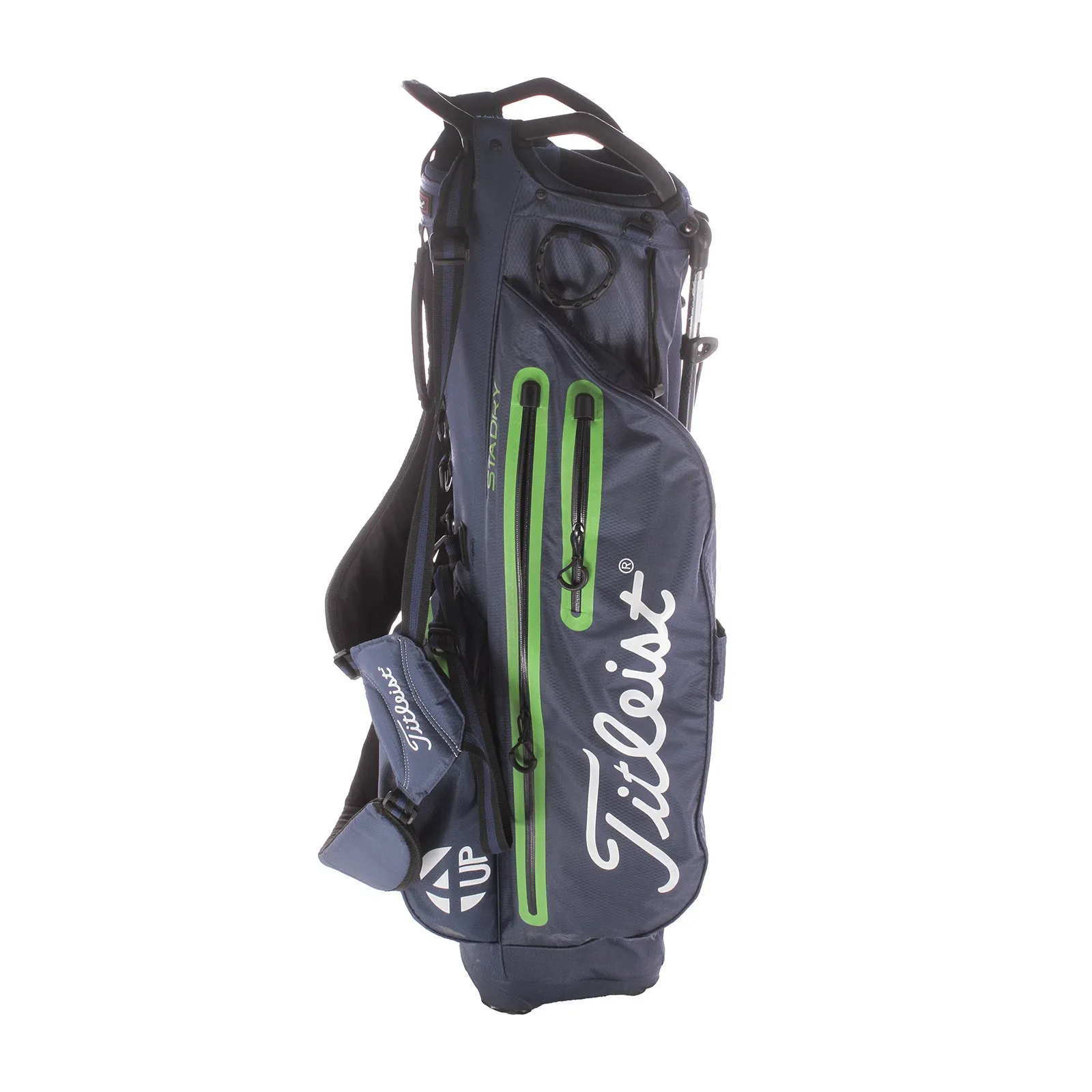 Titleist 4 Up Stadry Stand Bag - Navy/Green