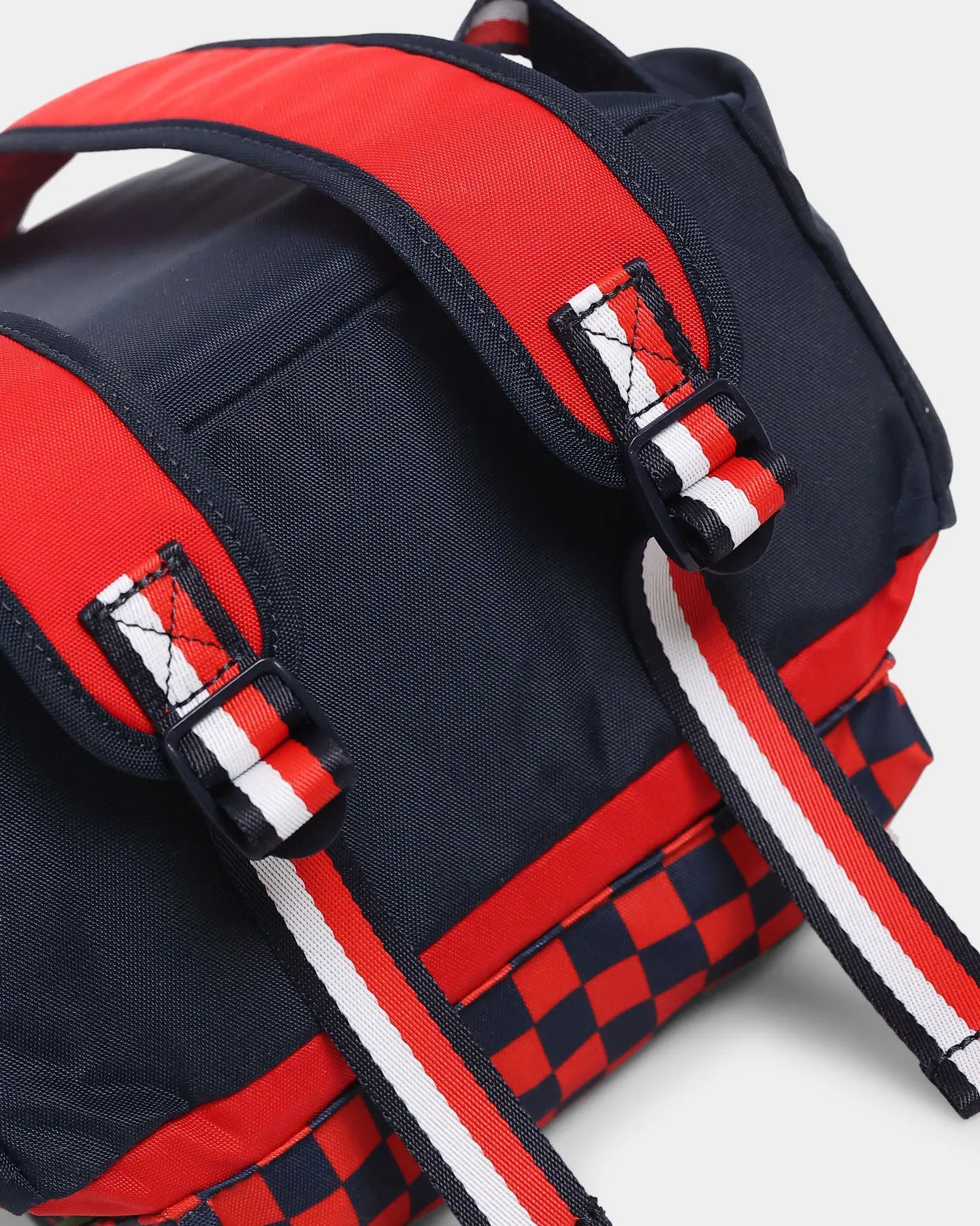 Tommy Hilfiger Kids' TH Establishd Logo Backpack Red Check