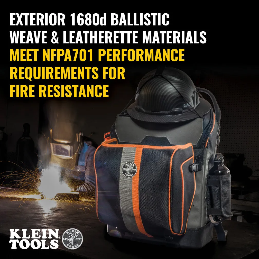 Tool Bag Backpack - Klein Tools Tradesman Pro™ Ironworker and Welder Backpack, 55665