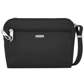 Travelon Anti-Theft Classic Convertible Crossbody and Waist Pack Black