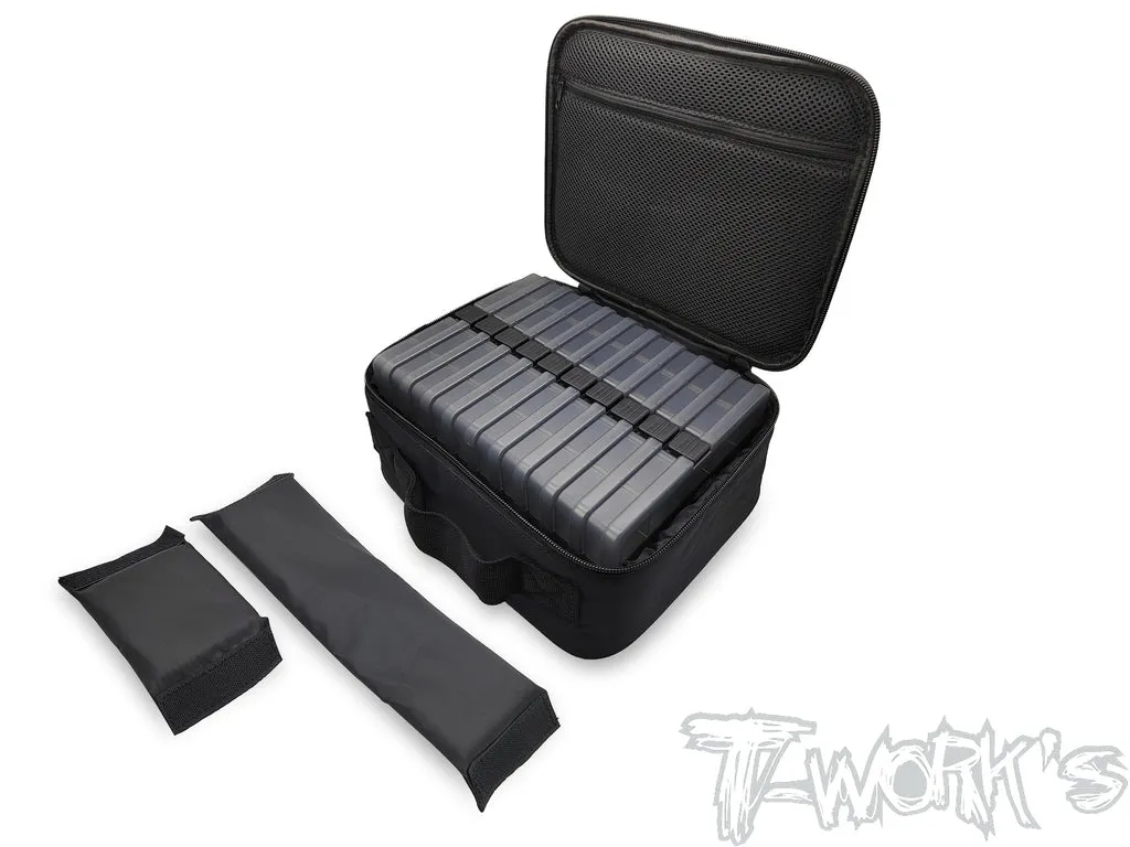 TT-119-B T-Work's Multi-function Bag with 10 of 15 Case Hardware Storage Boxes