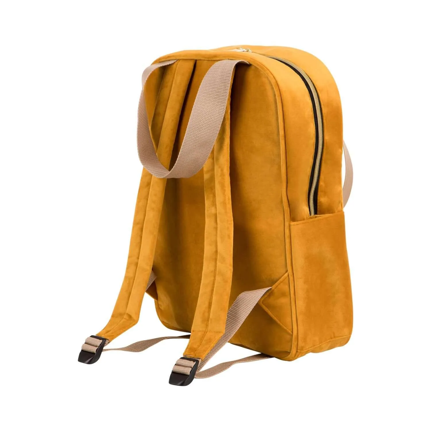 Velvet Backpack BAKKU yellow | Velvet School Backpack