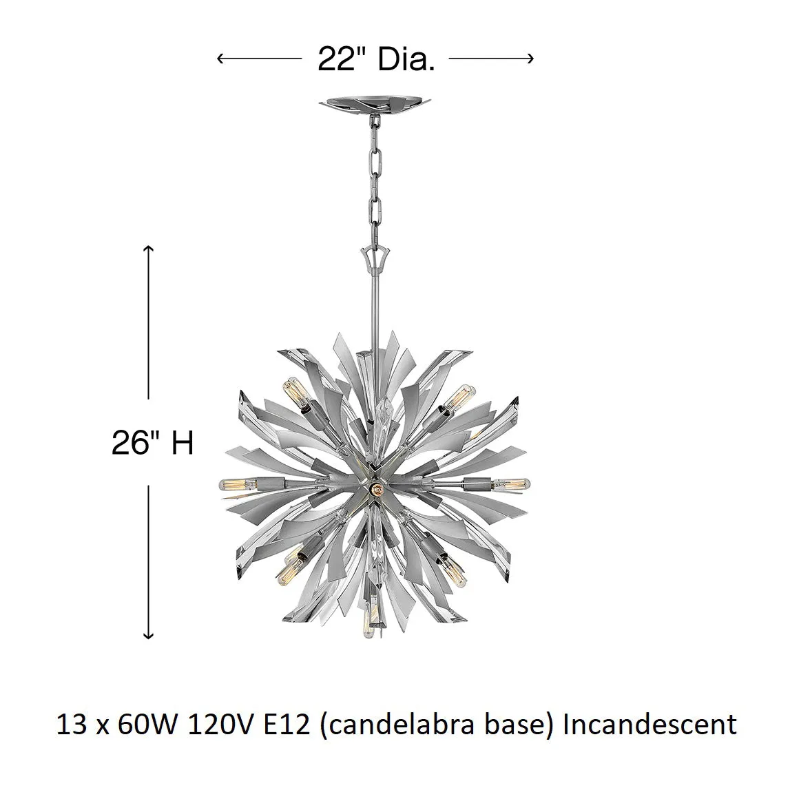 Vida 13-Light Chandelier