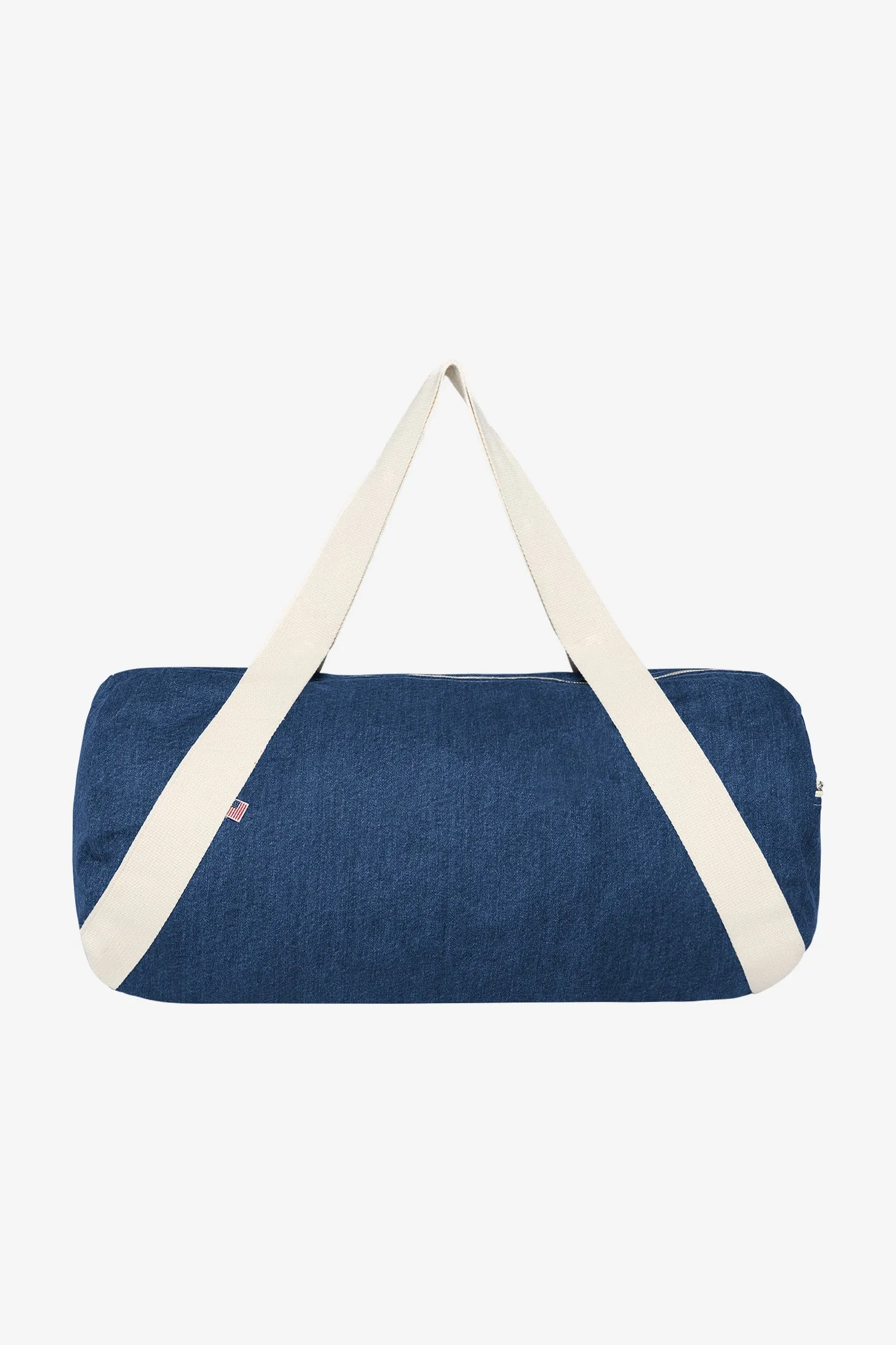 WD04 - Denim Diagonal Strap Gym Bag