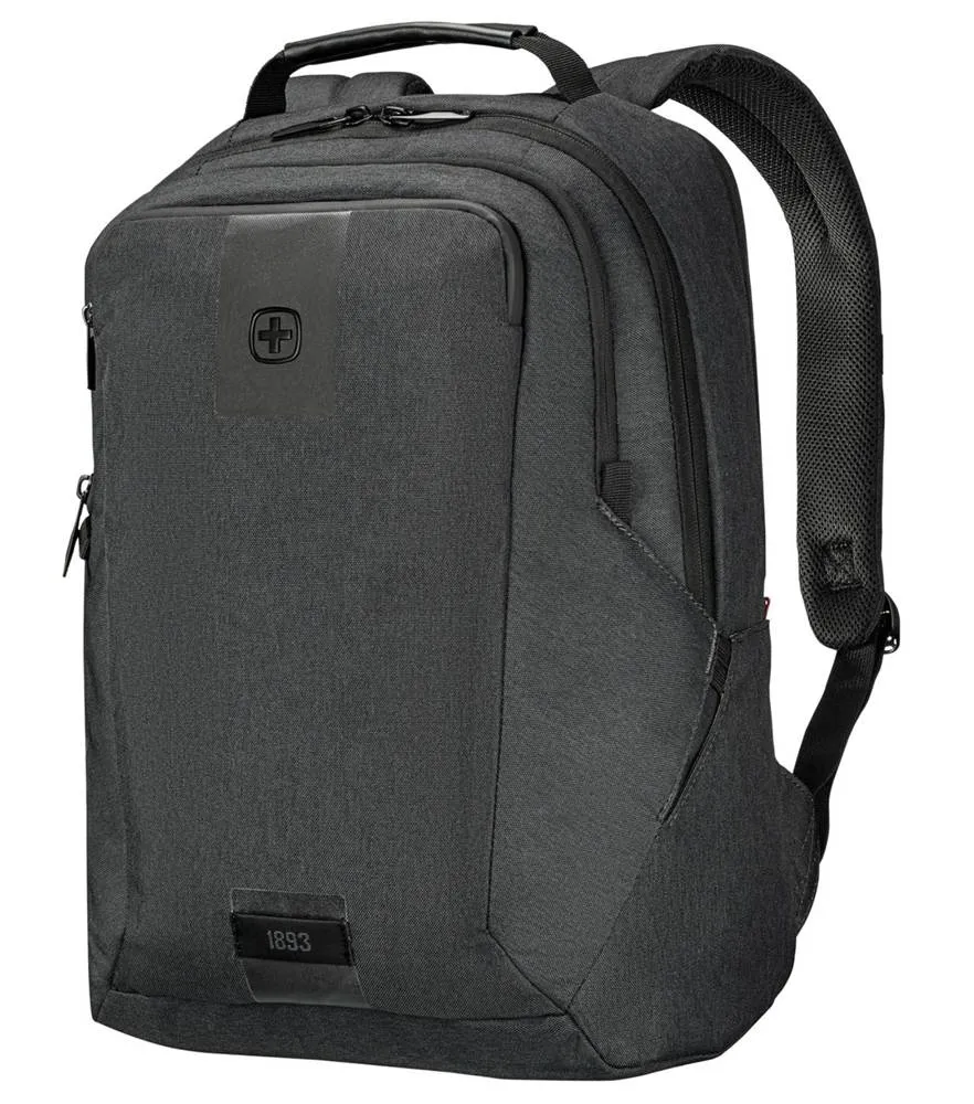 Wenger MX ECO Professional 16" Laptop Backpack with Tablet Pocket - Charcoal