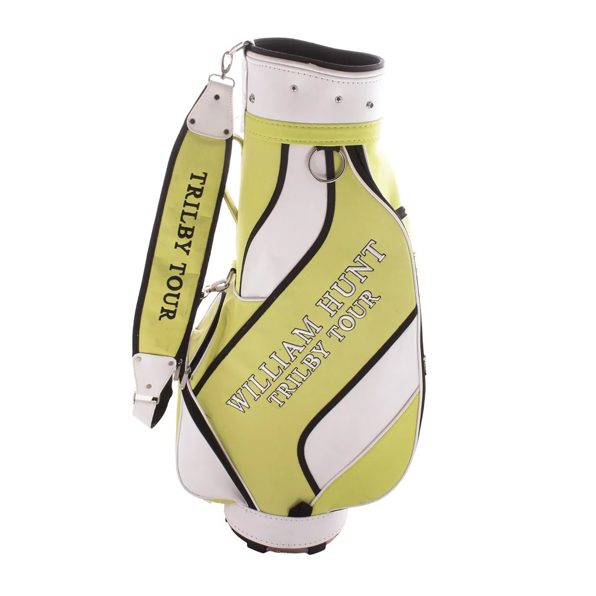 William Hunt Trilby Tour Second Hand Cart Bag - White/Lime