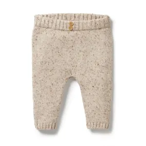 Wilson & Frenchy Almond Fleck Knitted Legging