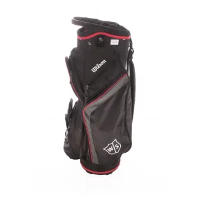 Wilson Staff Wilson Lite III Second Hand Cart Bag - Black/Red/Grey