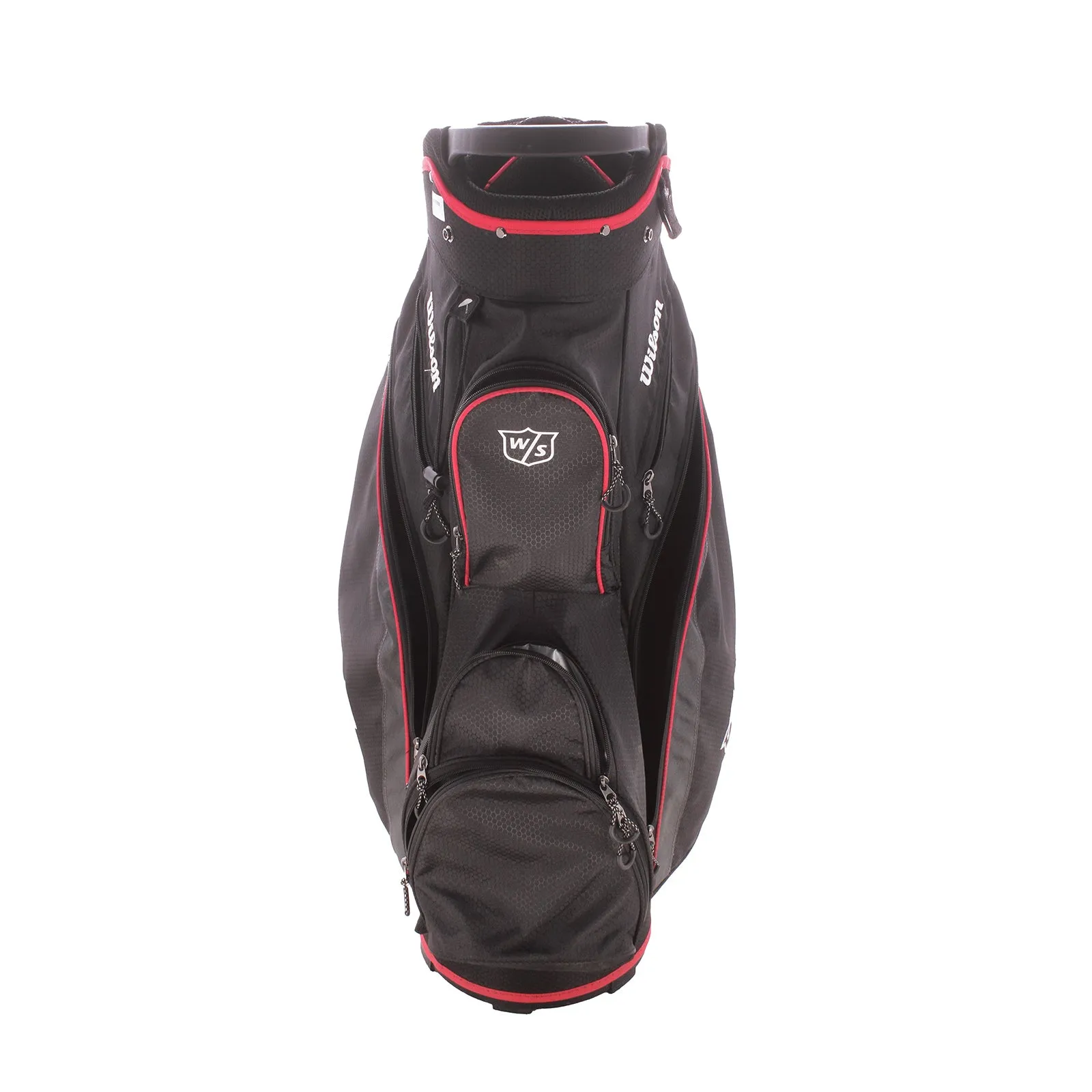 Wilson Staff Wilson Lite III Second Hand Cart Bag - Black/Red/Grey