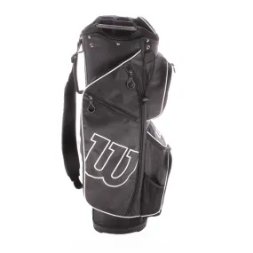 Wilson Ultra Second Hand Cart Bag - Black/White