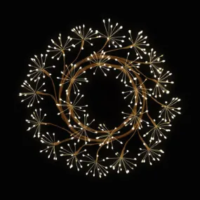 Wreath Twinkle Starburst 70cm