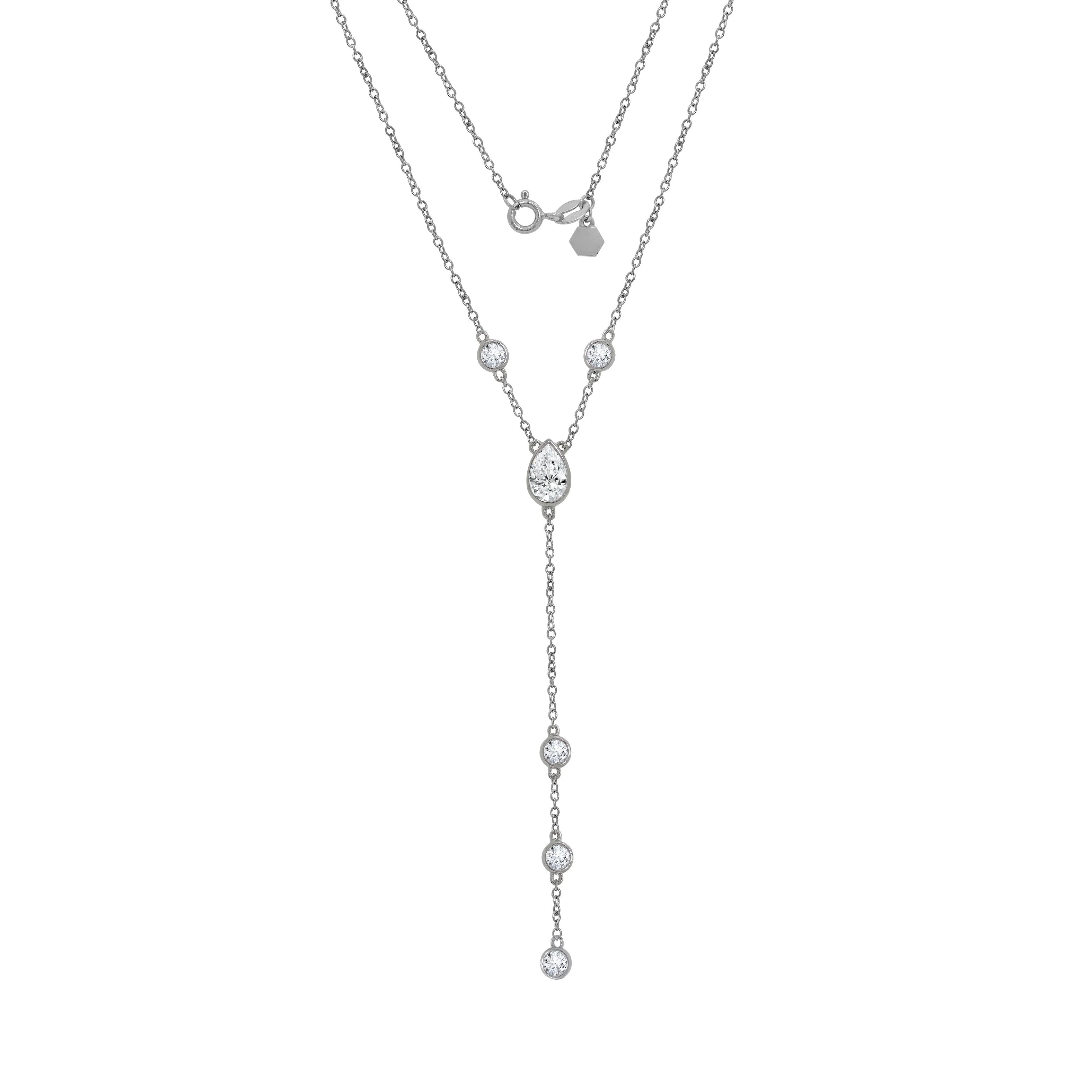 Y-shaped Lariat Necklace