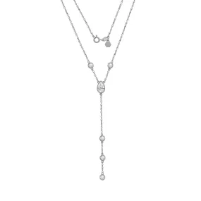 Y-shaped Lariat Necklace