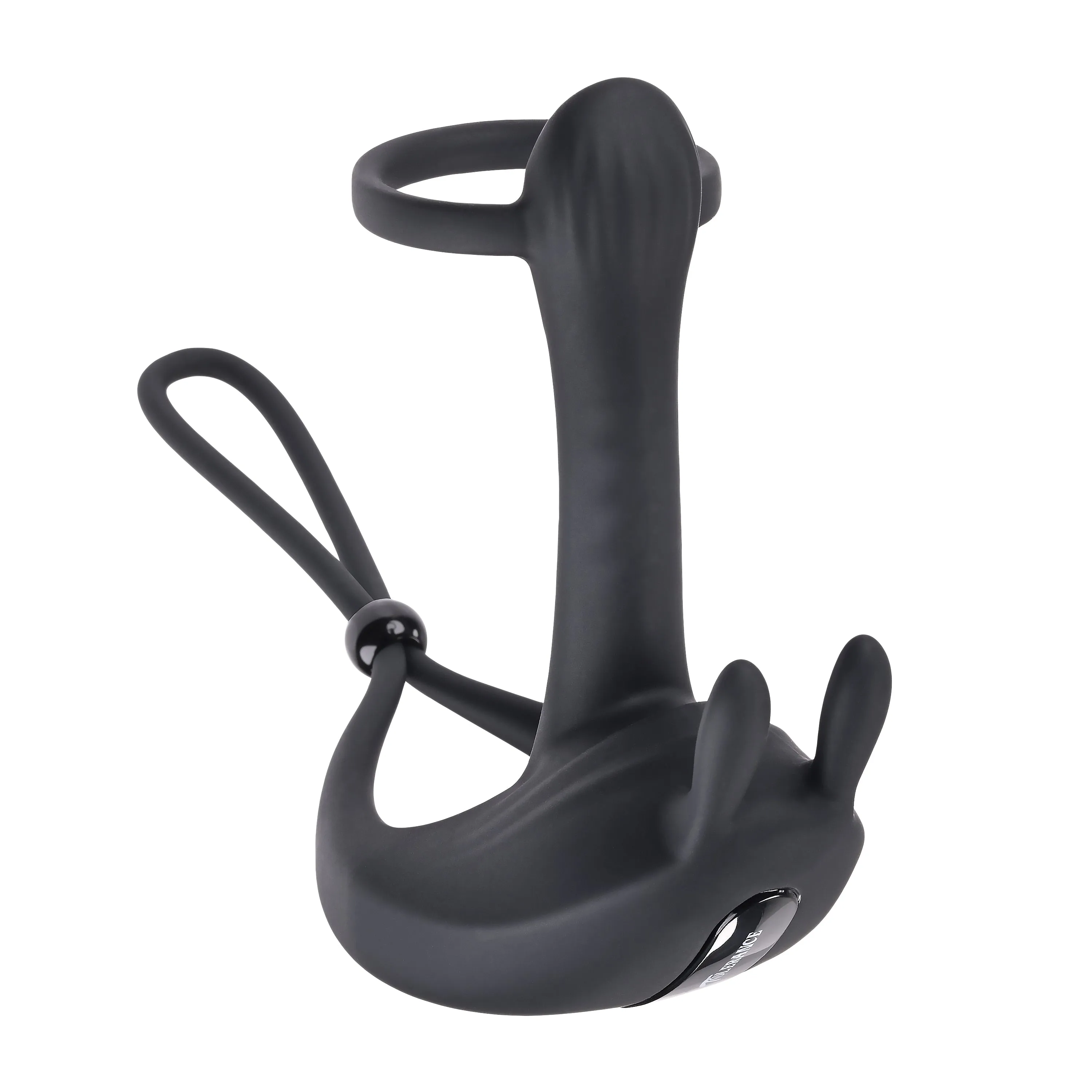 Zero Tolerance SADDLE UP - Black USB Rechargeable Vibrating Cock & Ball Rings