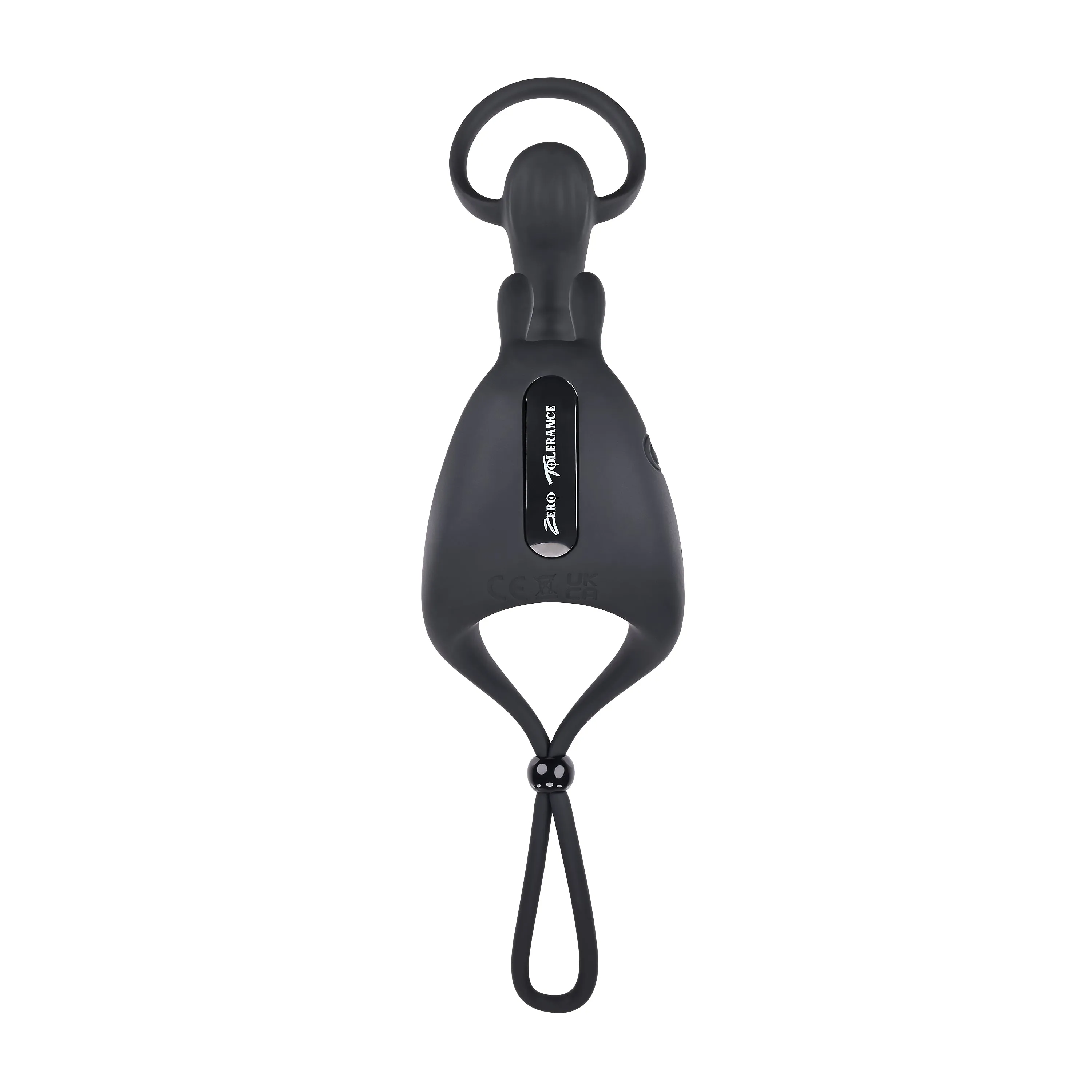 Zero Tolerance SADDLE UP - Black USB Rechargeable Vibrating Cock & Ball Rings