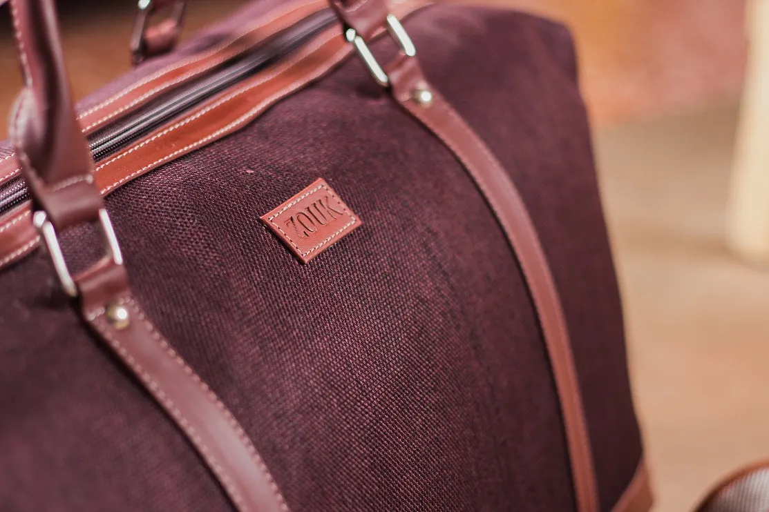 Zouk Jet Brown Travel Bag